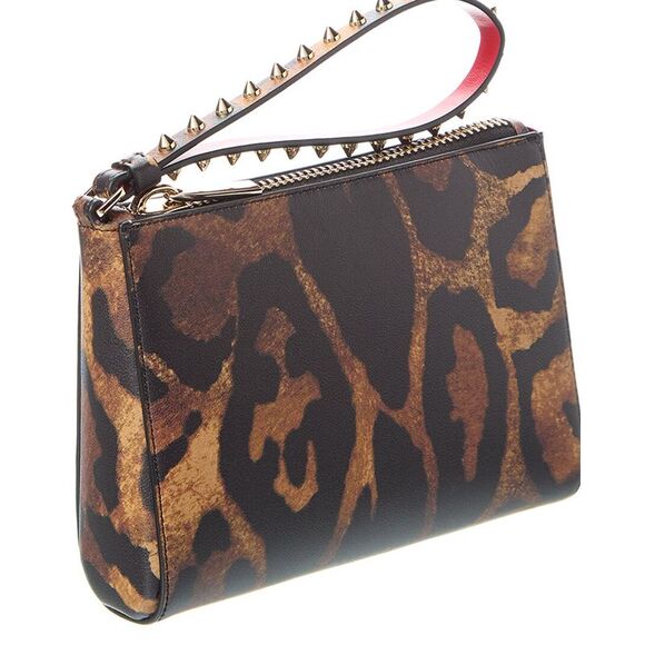 Christian Louboutin Cabata Leather Pouch - Picture 3 of 4